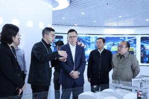 國家數據局副局長沈竹林調研華工科技